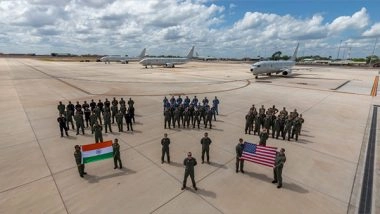 World News | Indian Navy's P8I Aircraft Participates in Exercise Kakadu in Darwin