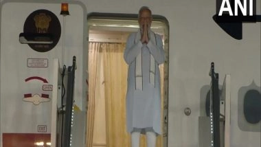 World News | PM Modi Reaches Delhi from Tokyo After Attending State Funeral of Shinzo Abe