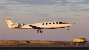 Business News | Eviation's Alice Achieves Milestone with First Flight of All-electric Aircraft