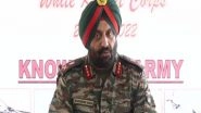 India News | Violence in Jammu Significantly Low: GOC White Knight Corps Lt Gen Manjinder Singh