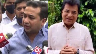 India News | Maharashtra: BJP Leaders Kirit Somaiya, Nitesh Rane Thank PM Modi for Imposing Ban on PFI