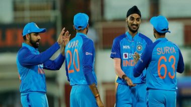 IND vs SA 1st T20I 2022 Stat Highlights: KL Rahul, Suryakumar Yadav Guide India To Thrilling Win as Men in Blue Take 1-0 Series Lead