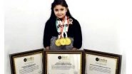 India News | 4-year-old Jammu Girl Creates History, Enters 'India Book of Records'