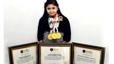 India News | 4-year-old Jammu Girl Creates History, Enters 'India Book of Records'
