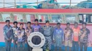 World News | Nine Indian Fishermen Recused from Sri Lankan Navy