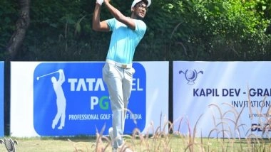 Sports News | Local Lad Kartik Sharma Leads with Two-shot Cushion After Round Two of Grant Thornton Invitational 2022
