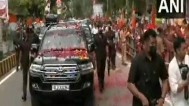 India News | Gujarat: PM Modi Inaugurates Regional Science Centre in Bhavnagar, Holds Roadshow