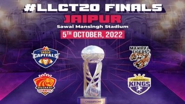 Sports News | Legends League Cricket Final to Be Played at Jaipur's Sawai Mansingh Stadium