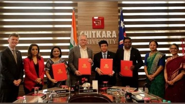 Business News | DEAKIN UNIVERSITY HUB to Be Set Up at Chitkara University with Key Objective to Progress the Internationalisation of Education