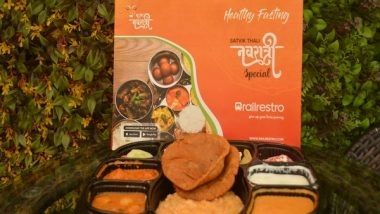 Business News | Durga Puja Special: Railrestro Offers Navratri Special Meals at a Jaw Dropping Discount