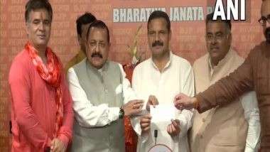 India News | Former AAP MLA Balwant Singh Mankotia from Udhampur Joins BJP