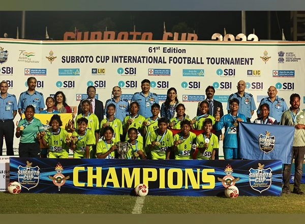 Sports News | St. Patrick's of Gumla in Jharkhand Crowned 61st Subroto Cup Girls U-17 Champion