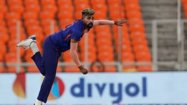 IND vs SA T20Is 2022: Mohammed Siraj Named Replacement After Jasprit Bumrah Gets Ruled Out of Series With Back Injury