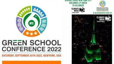 Business News | At the 6th Annual NYC Green School Conference in the United States, Green Mentors' Virendra Rawat Unveiled the Indo-American Green School Network