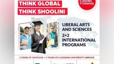 Business News | Shoolini Students Can Now Earn Degree from a Foreign University