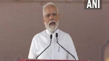 India News | Gujarat: PM Modi Extends Free Ration Scheme to Benefit over 80 Crore People