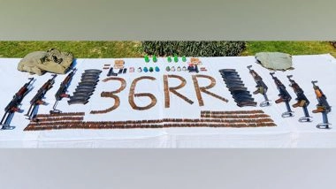 India News | J-K: Huge Cache of Arms, Ammunition Recovered in Gurez