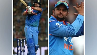 Sports News | Yuvraj Singh, Suresh Raina Urge People to Register for Delhi Half Marathon