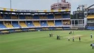 Sports News | Preparations in Full Swing at Indore's Holkar Stadium Ahead of India-SA Third T20I