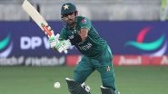 Sports News | Babar Azam Completes 3,000 Runs in T20Is, Equals Virat Kohli's Record