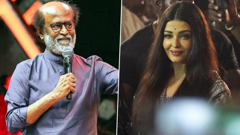 Ponniyin Selvan 1 Trailer Launch: Aishwarya Rai Bachchan Touches Rajinikanth's Feet at the Event, Video Goes Viral – WATCH