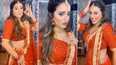 Akshara Singh Sensually Grooves to Her Hit Bhojpuri Song 'Jhulaniya' Amidst Leaked MMS Scandal (Watch Video)