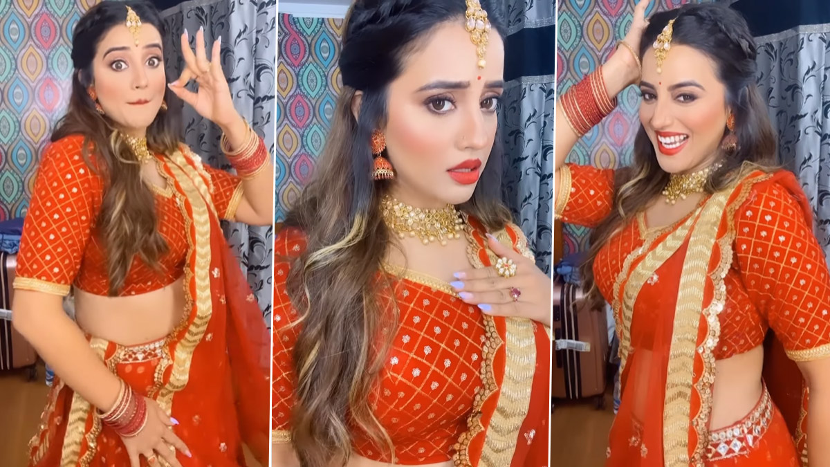 Akshara Singh Xxx Hed - Akshara Singh Sensually Grooves to Her Hit Bhojpuri Song 'Jhulaniya' Amidst  Leaked MMS Scandal (Watch Video) | ðŸŽ¥ LatestLY