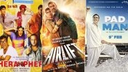 Akshay Kumar Birthday Special: From Hera Pheri to PadMan - 5 Best Films of the Superstar According to IMDb and Where to Watch Them Online!