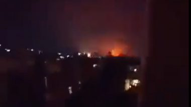 Israel Bombs Aleppo International Airport in Syria, Watch Video