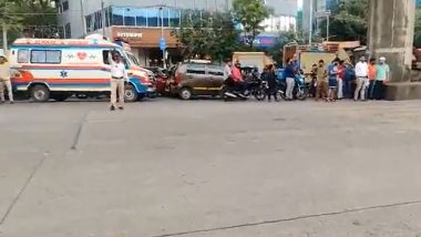 Mumbai Traffic Police Say 'There Was No Patient Inside, Siren Was Buzzing Due to Defect' After Video of Ambulance Waiting During VVIP Movement Goes Viral