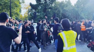 Anti Hijab Protest: London Protests Over Death of Mahsa Amini, Iran's Violent Suppression (Watch Video)