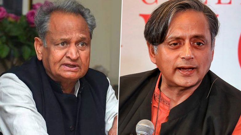 Ashok Gehlot, Shashi Tharoor Emerge Probables for Congress President in Case Rahul Gandhi Declines Post: Sources