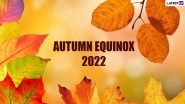 Autumnal Equinox 2022 Start Date: When Is the First Day of Fall? From Meaning to Significance, Everything To Know About September Equinox