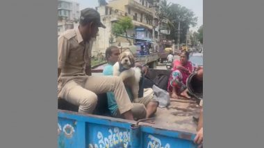 Unacademy CEO Gaurav Munjal, His Family and Dog Evacuated on Tractor After Their Society Submerges in Bengaluru, Watch Video