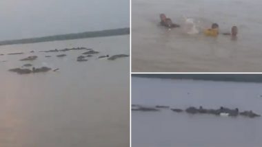 Bihar Tragedy: Boat Carrying 55 People Sinks in Danapur, 10 Missing; Search Operation Underway (Watch Video)