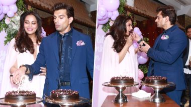 Pregnant Bipasha Basu Glows in Pink Dress at Her Baby Shower Alongside Hubby Karan Singh Grover (View Pics and Video)