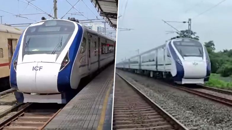 Video: Vande Bharat Outpaces Bullet Trains, Hits 0 to 100 Kmph in 52 Seconds