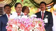 Telangana National Integration Day 2022: CM K Chandrashekar Rao Unfurls Tricolour on Jateeya Samaikyata Dinotsavam (Watch Video)