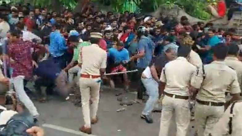 Chaos at Gymkhana Ground After Police Lathicharge Cricket Fans Gathered for Ind vs Aus Tickets