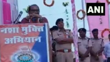 Video of Chattisgarh Minister Premsai Singh Tekam Saying 'Many Benefits Attached To Alcohol' at De-Addiction Drive Goes Viral