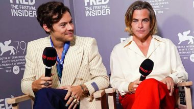 Chris Pine’s Rep Denies Harry Styles Spat on Him, Says ‘There Is Nothing But Respect Between These Two Men’