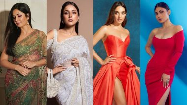 Filmfare Awards 2022 Best Dressed: Kiara Advani, Shehnaaz Gill, Katrina Kaif Take Red Carpet By Storm This Year!