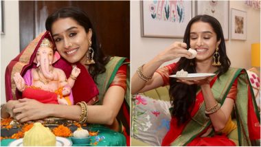 Shraddha Kapoor Shares Glimpses of Ganesh Chaturthi 2022 Celebrations And Says ‘My Favourite 10 Days of the Year’ (View Pics)