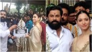 D147: Tamannaah Bhatia to Make Mollywood Debut in Dileep&rsquo;s Next; View Pics from the Puja Ceremony