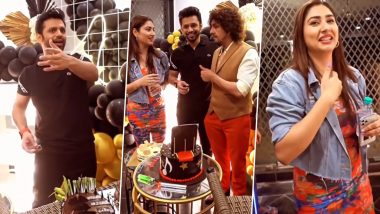 Disha Parmar Sings Shah Rukh Khan's 'Main Agar Kahoon' With Sonu Nigam at Rahul Vaidya's Birthday Bash (Watch Viral Video)