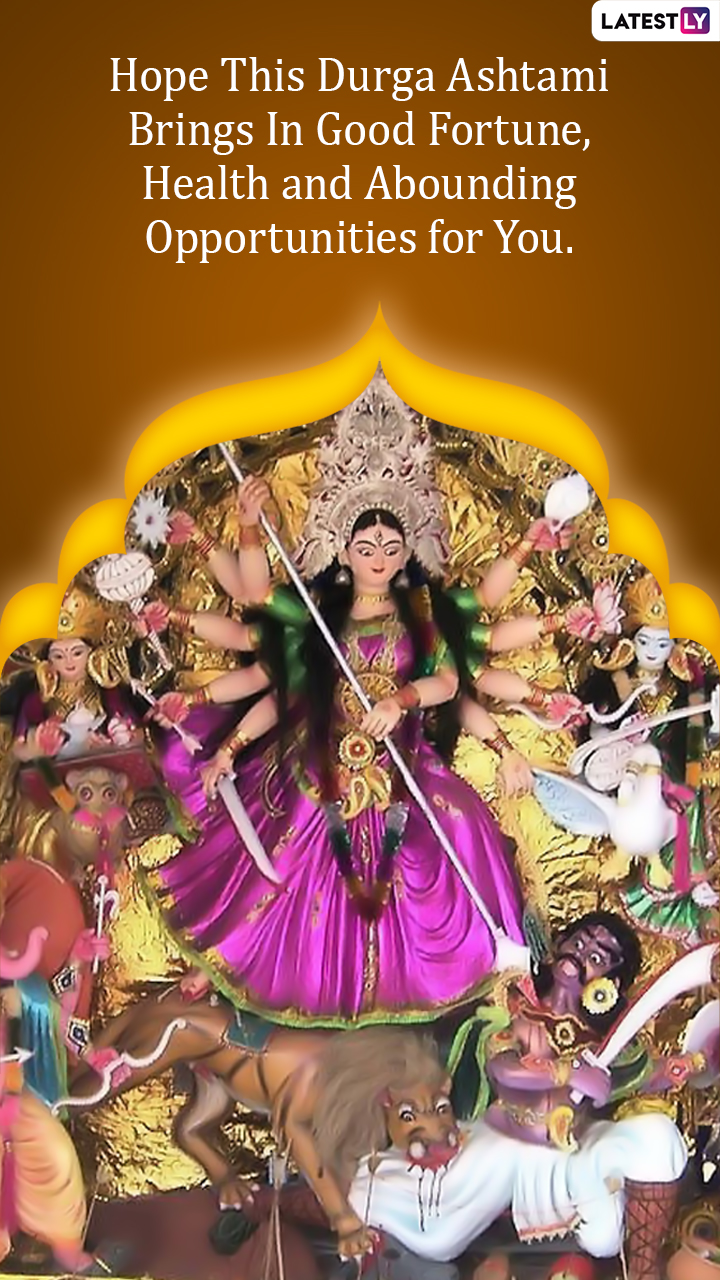 Durga Ashtami 2022 Wishes & Maha Ashtami Greetings To Celebrate ...