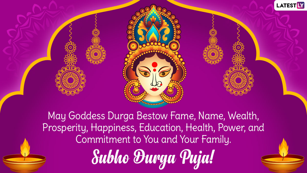 Happy Durga Puja 2022 Wishes & HD Images WhatsApp Messages, SMS