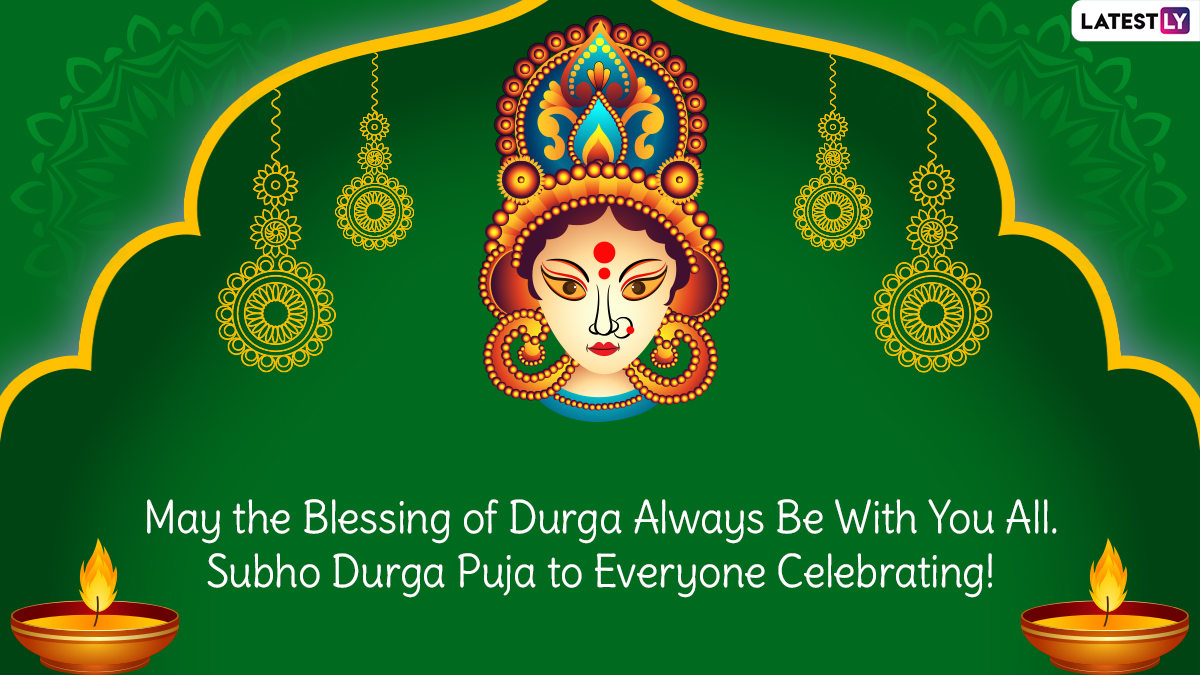 Subho Sasthi 2022 Wishes & Durga Puja Greetings: Share Maa Durga ...
