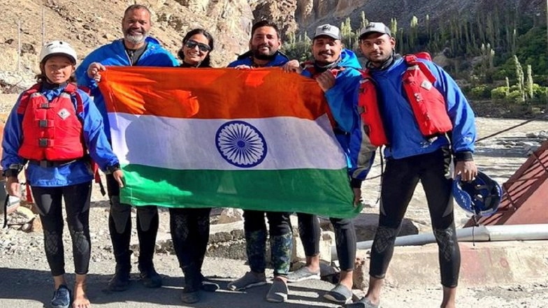 Gajendra Singh Shekhawat’s Daughter Suhasini Shekhawat Creates Record by Traversing Highlands of Ganga, Brahmaputra, Indus Rivers in Single Trip