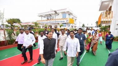 Andhra Pradesh CM YS Jagan Mohan Reddy Inaugurates Secretariat Complex in Velpula Village